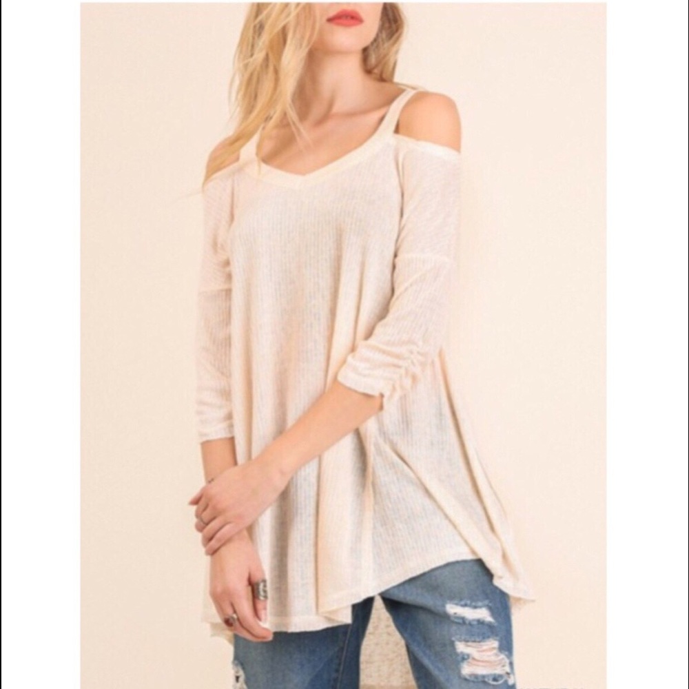 Cold Shoulder Tunic